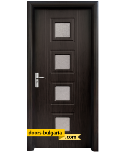 Интериорна врата модел 021, цвят Венге