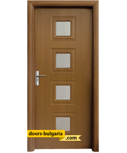 Интериорна врата модел 021, цвят Златен Дъб