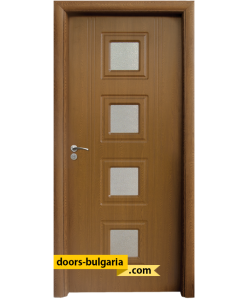Интериорна врата модел 021, цвят Златен Дъб