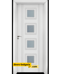 Интериорна врата серия Стандарт, модел 021, цвят Бял