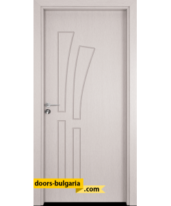 Интериорна врата модел Gama 205p, цвят Перла