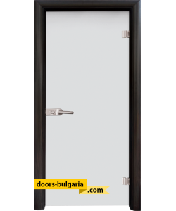Стъклена интериорна врата, BASIC G 10, каса Венге