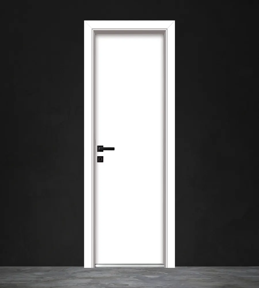 Invado Lindo White Bathroom Door, Side B