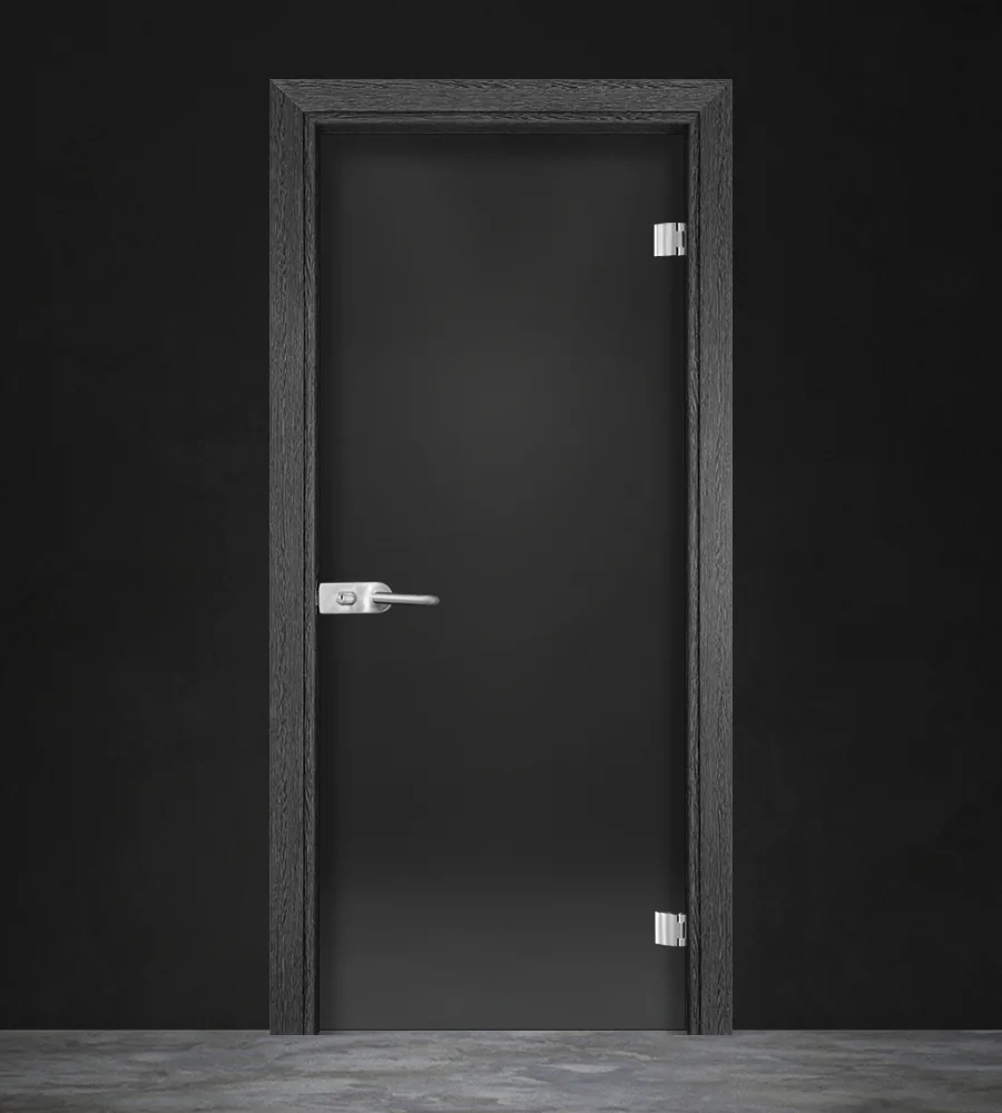 Gama Matt G 11-2 Grey Chestnut glass door